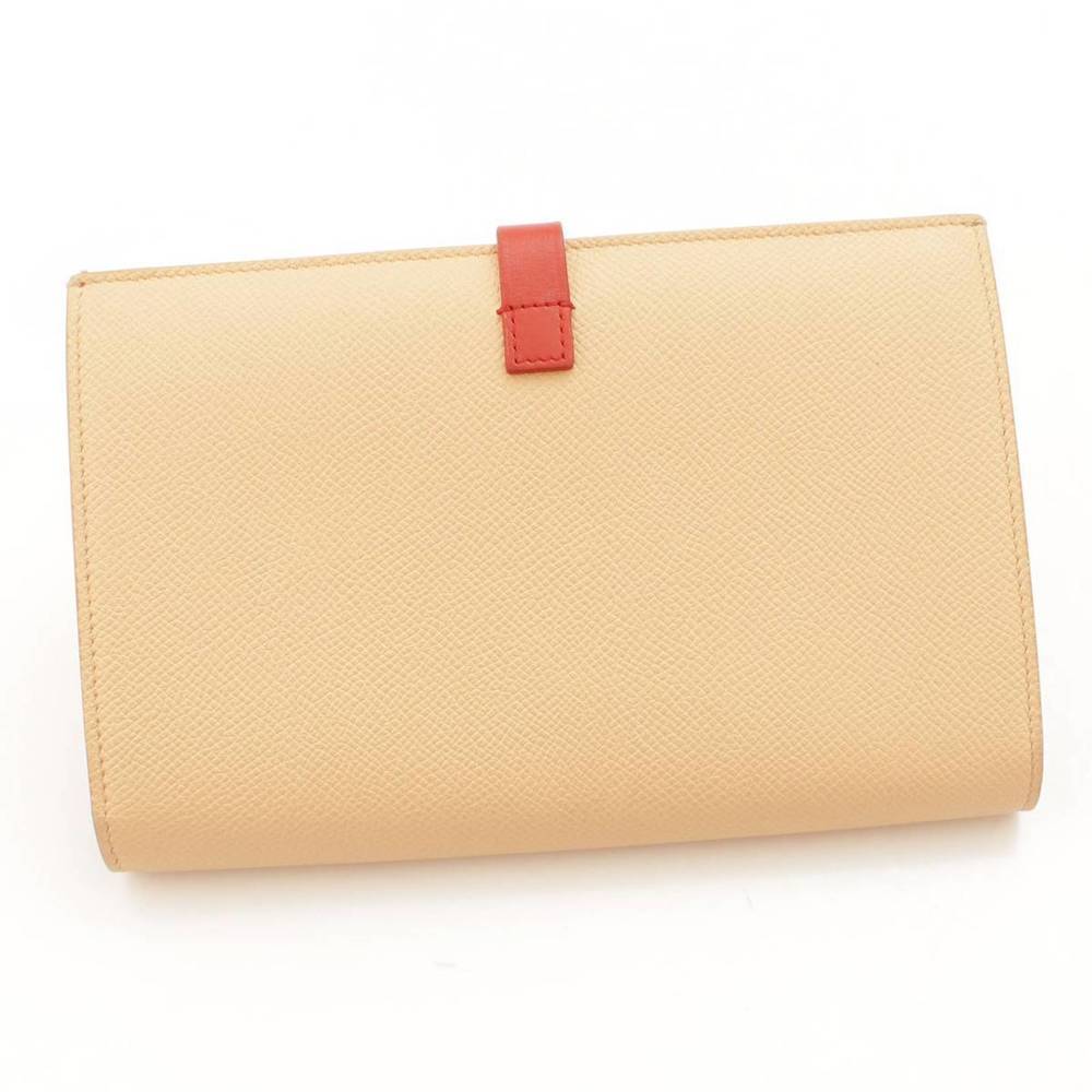 Celine Wallet Red Function Multi Beige Bifold X S… - image 2